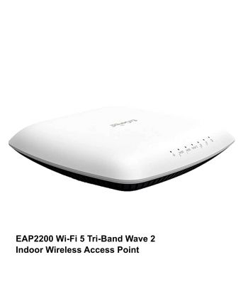 EAP2200 Wi-Fi 5 Tri-Band Wave 2 Indoor Wireless Access Point