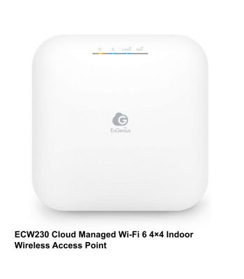 ECW230 Cloud Managed Wi-Fi 6 4×4 Indoor Wireless Access Point