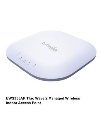 EWS355AP 11ac Wave 2 Managed Wireless Indoor Access Point