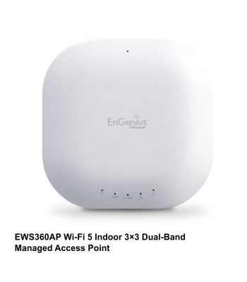 EWS360AP Wi-Fi 5 Indoor 3×3 Dual-Band Managed Access Point