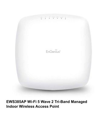 EWS385AP Wi-Fi 5 Wave 2 Tri-Band Managed Indoor Wireless Access Point