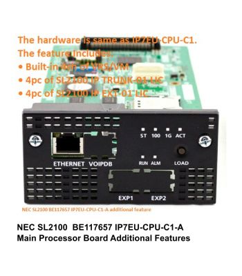 IP7EU-CPU-C1-A NEC SL2100 PABX CPU Adv 